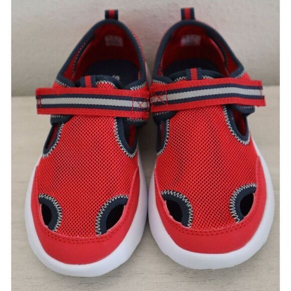 Sperry STL265757 Toddler Boy's Sz 11M Red Coastal Break Sandals - Picture 2 of 9